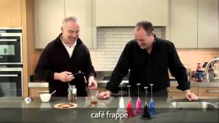 How to make a frappé coffee using an aerolatte milk frother [upl. by Farika468]