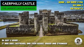 Caerphilly Castle  The Largest in Wales 2nd in Britain [upl. by Sybila]