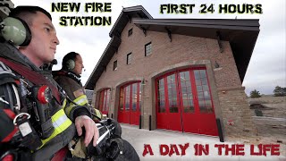 First 24 Hours in a New Fire Station  A Day in the Life [upl. by Eseyt]