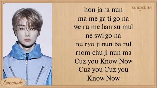 NCT U  Know Now Easy Lyrics [upl. by Rendrag]