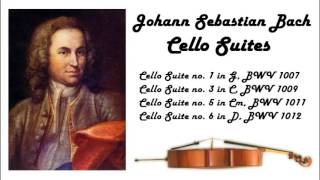 Johann Sebastian Bach  Cello suites in 432 Hz great for reading or studying [upl. by Yer]